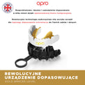 Opro Ochraniacz na Zęby UFC Gold GEN2 Braces Czarny/Srebrny (do aparatów)