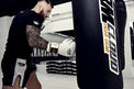 StormCloud Rękawice Bokserskie ze skóry naturalnej Boxing Pro Białe/Złote