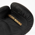 StormCloud Rękawice Bokserskie ze skóry naturalnej Boxing Pro Czarne/Złote