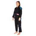 Tatami Kimono/Gi Damskie Estilo Black Label Czarne/Niebieskie