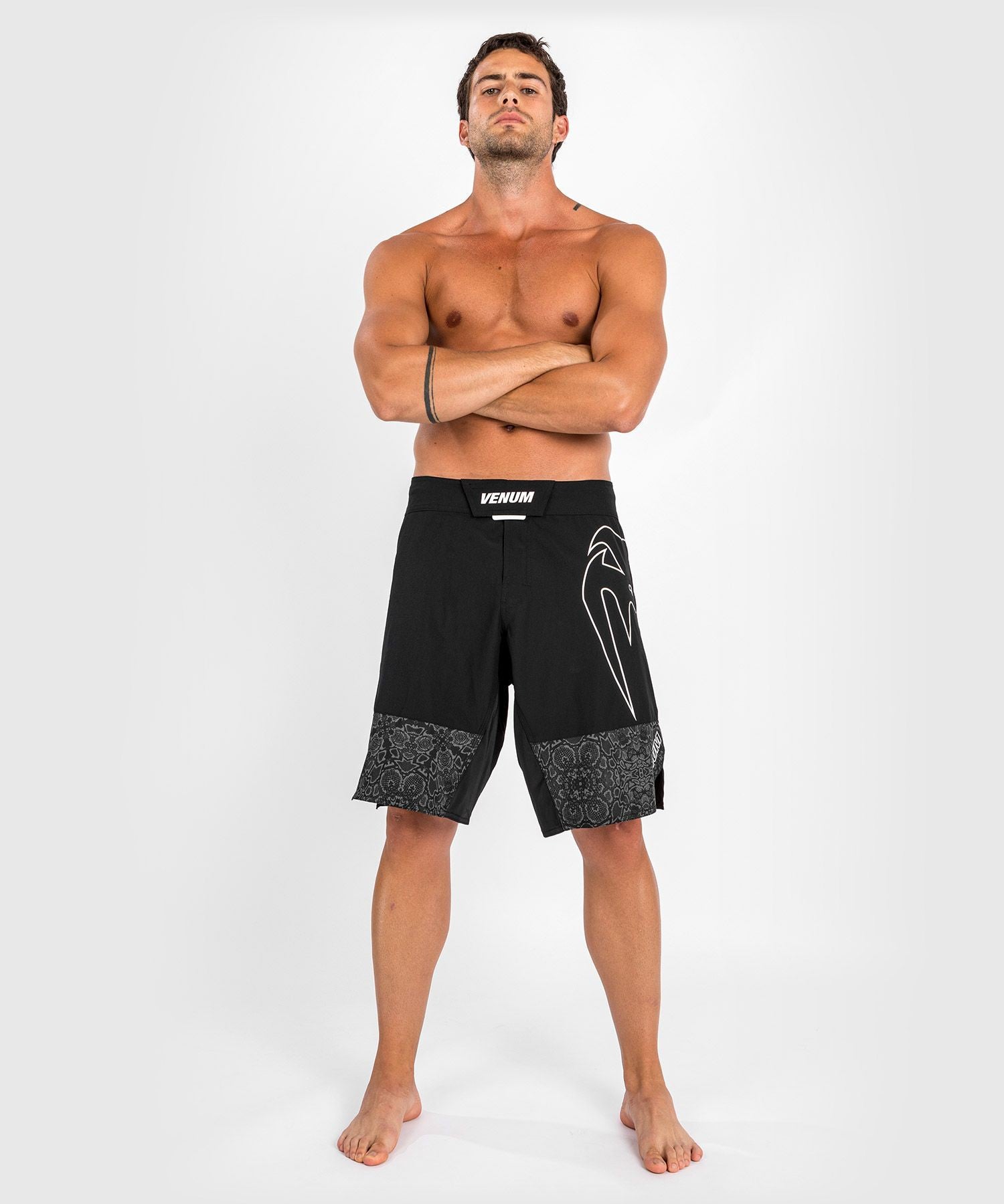 Venum Spodenki MMA Light 4.0 Czarne/Białe