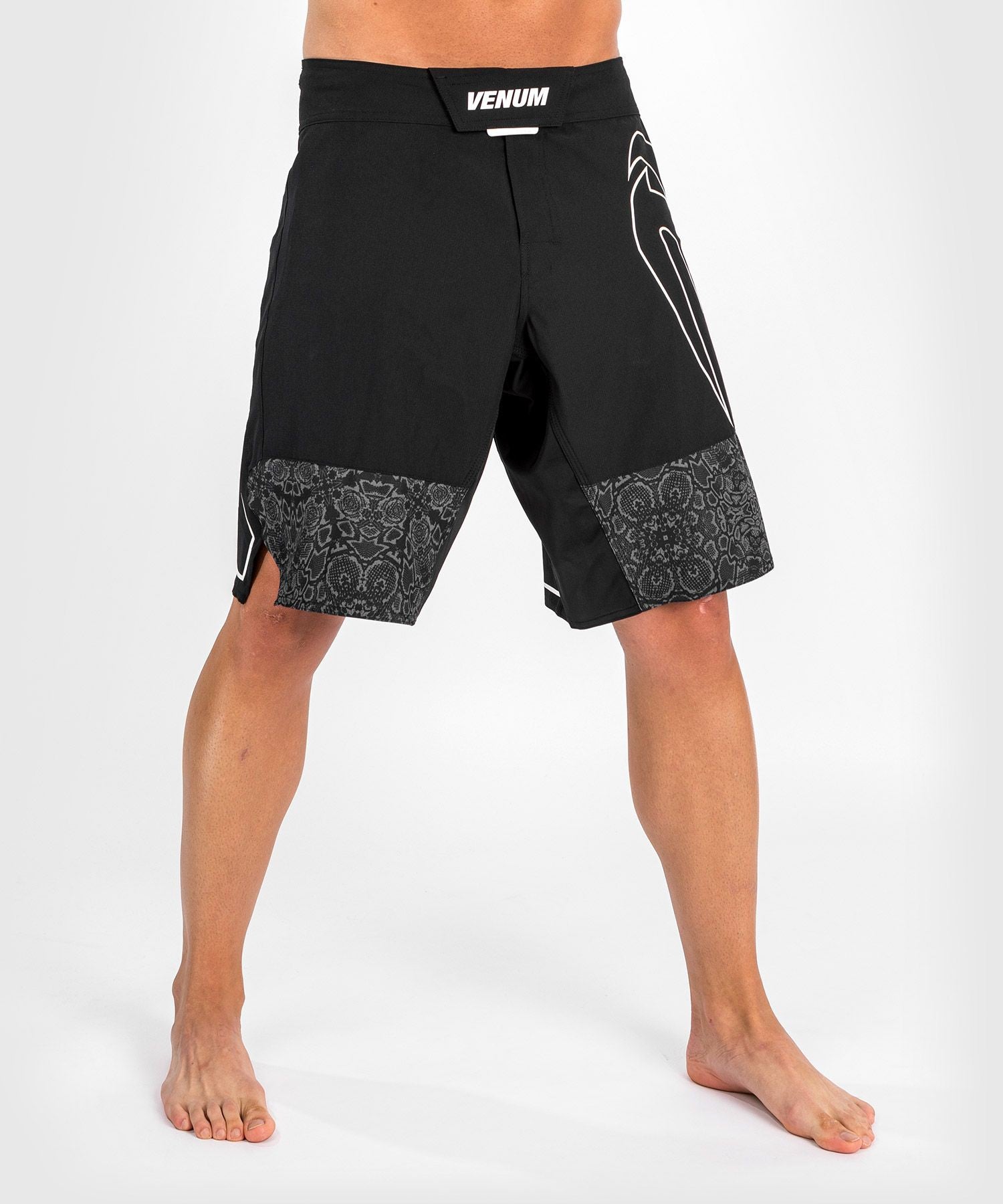 Venum Spodenki MMA Light 4.0 Czarne/Białe