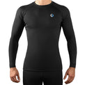 Ground Game Rashguard Męski Essential Długi Rękaw Czarny