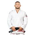Ground Game Kimono/Gi BJJ Męskie Wizard Białe