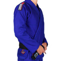 Ground Game Kimono/Gi BJJ Męskie Wizard Niebieskie