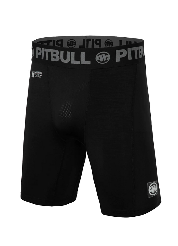 Pitbull Spodenki Kompresyjne New Logo Czarne