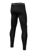 Pitbull Legginsy Treningowe Męskie Performance New Logo Czarne