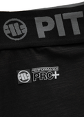 Pitbull Legginsy Treningowe Męskie Performance New Logo Czarne