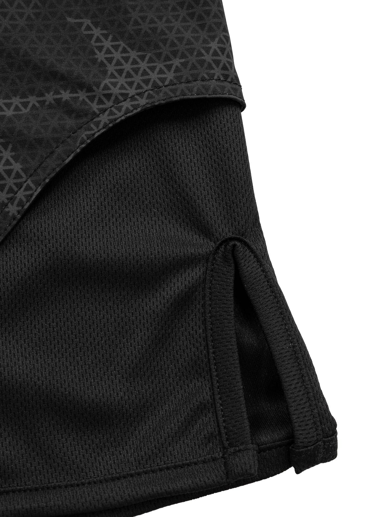 Pitbull Spodenki MMA Grapplingowe 1 Net Camo 2 All Black Camo