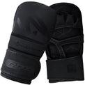 RDX Rękawice do MMA Sparingowe T15 Noir Czarne