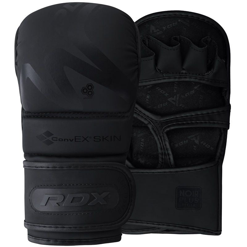 RDX Rękawice do MMA Sparingowe T15 Noir Czarne
