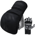 RDX Rękawice do MMA Sparingowe T15 Noir Czarne