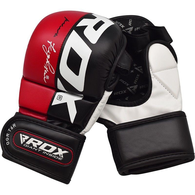 RDX Rękawice do MMA GGL-T6 Czerwone