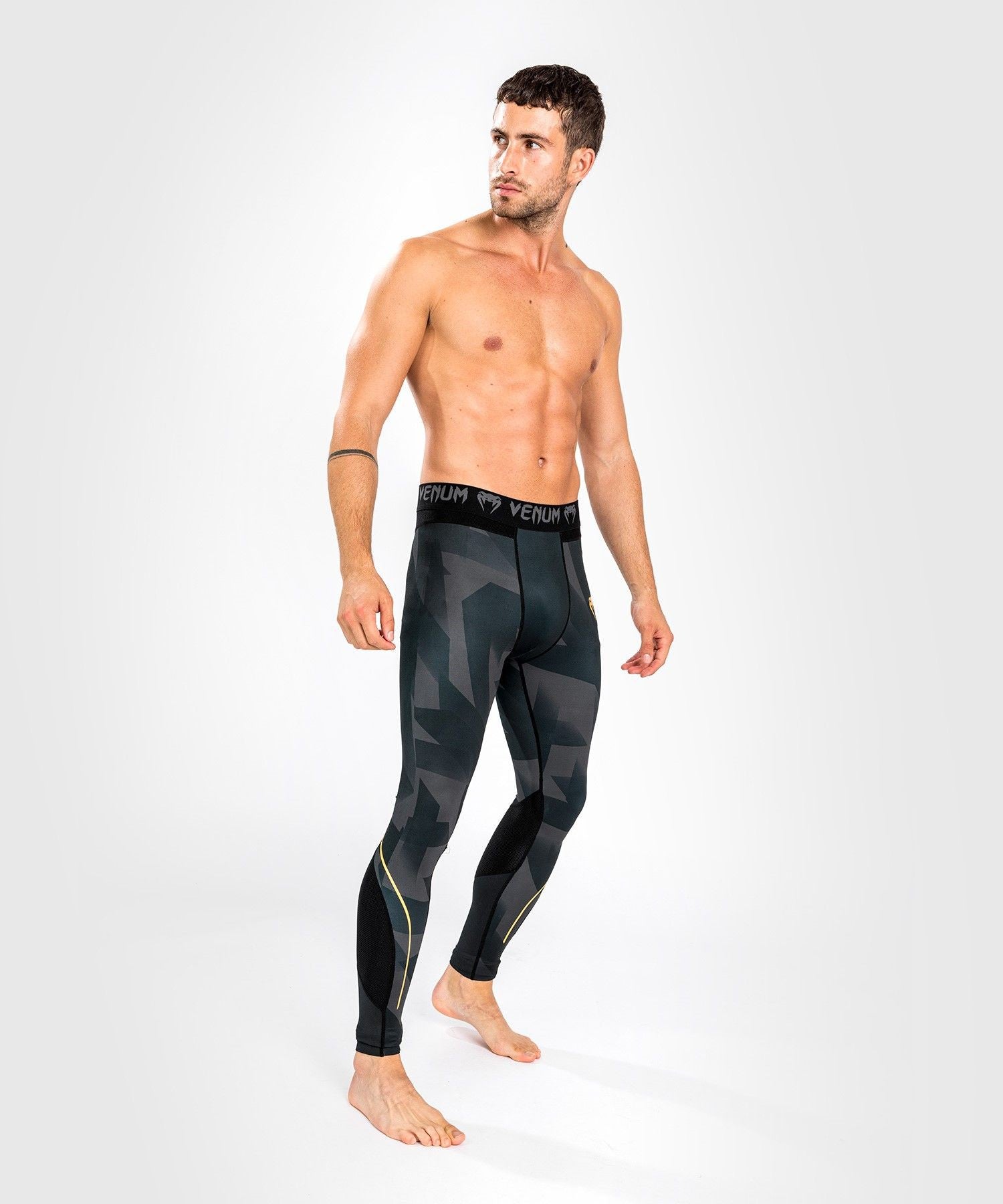 Venum Legginsy Treningowe Męskie Razor Czarne/Złote