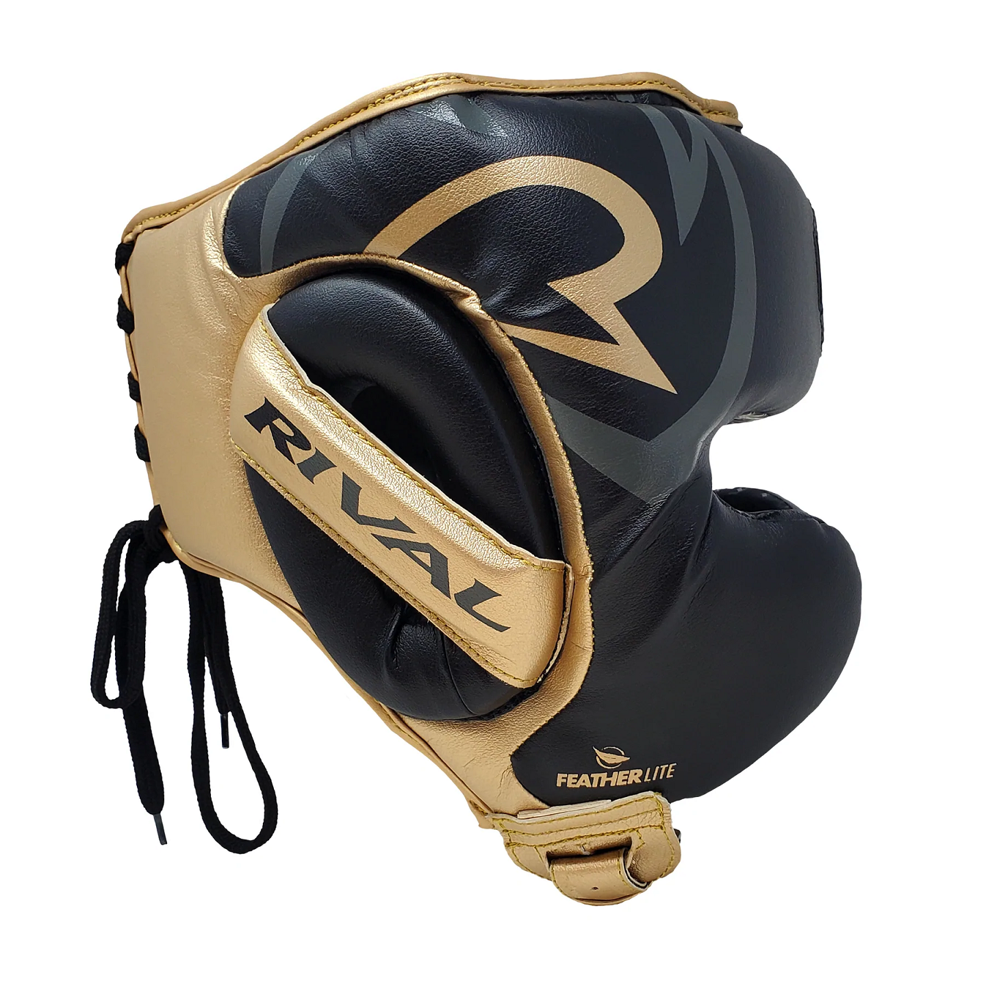 Rival Kask Bokserski RHG100 Professional Czarny/Złoty