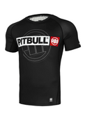 Pitbull Rashguard Męski HILLTOP Sports Krótki Rękaw
