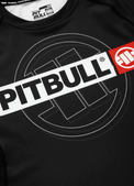 Pitbull Rashguard Męski HILLTOP Sports Krótki Rękaw