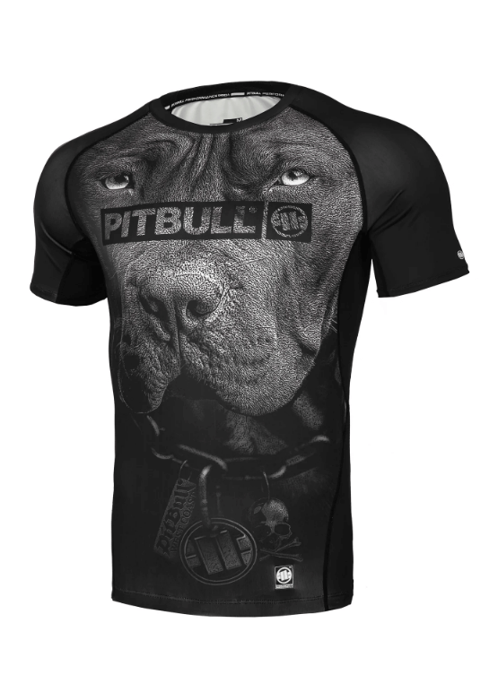 Pitbull Rashguard Born In 1989 Krótki Rękaw