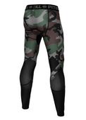 Pitbull Legginsy Męskie Cross Camo Woodland Camo