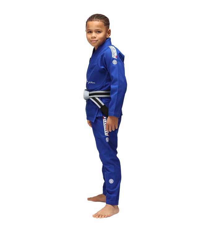 Tatami Kimono/Gi Dla Dzieci Elements Superlite Niebieskie