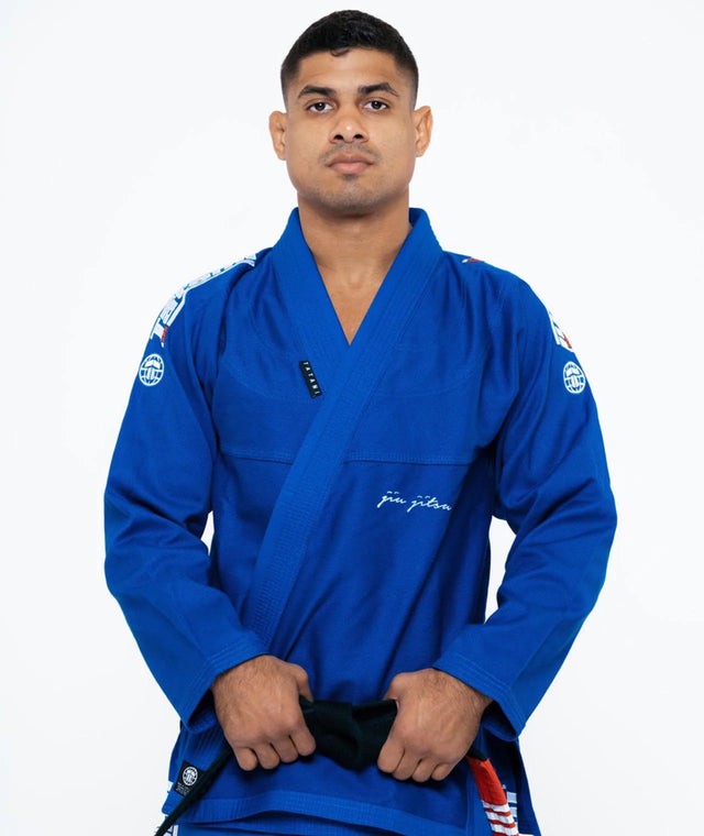 Tatami Kimono/Gi BJJ Męskie Elements Superlite Niebieskie