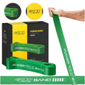 4FIZJO Guma oporowa POWER BAND 26-36 kg zielona