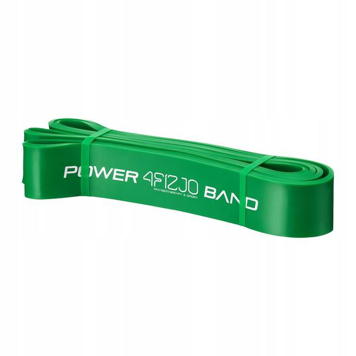 4FIZJO Guma oporowa POWER BAND 26-36 kg zielona