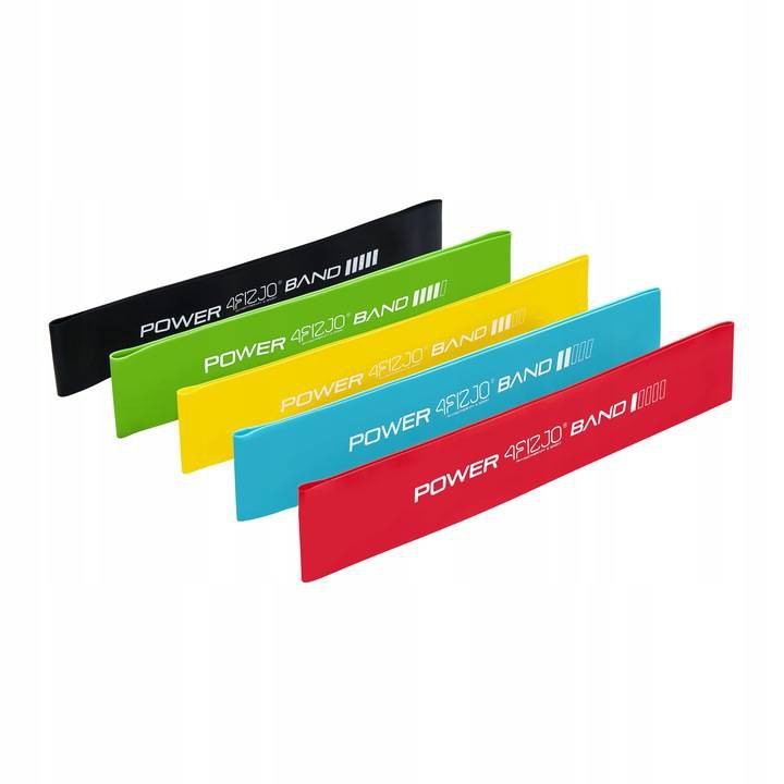 4FIZJO Zestaw 5 gum treningowych mini BAND