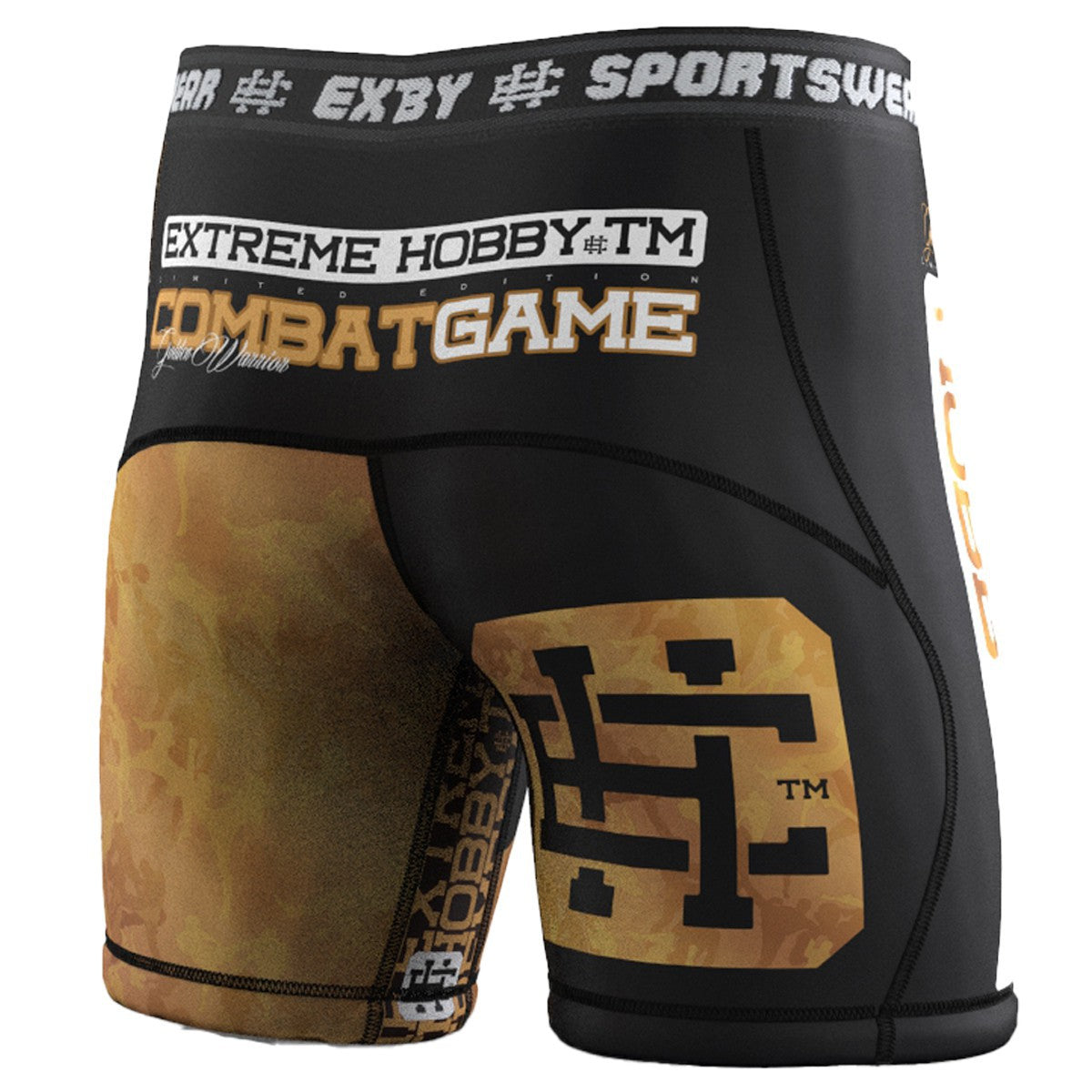 Extreme Hobby Spodenki Vale Tudo Golden Warrior