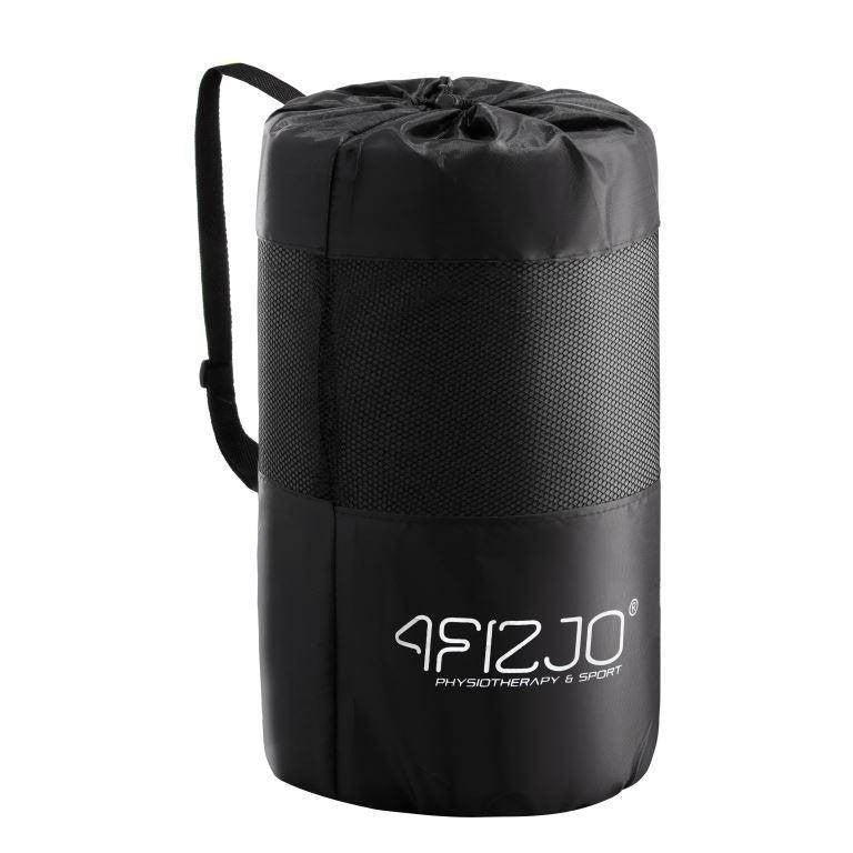4FIZJO Mata do Akupresury 68x42 z Poduszką Czarno-Pomarańczowa