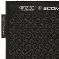 4FIZJO ECO Mata do akupresury z łuskami z gryki z poduszką czarna
