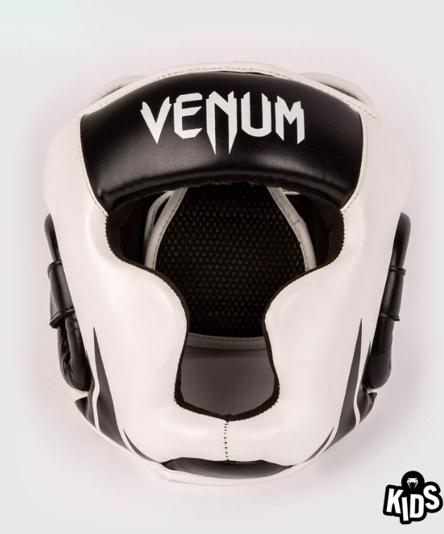 Venum Kask Bokserski dla Dzieci Challenger Biało/Czarny