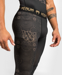 Venum Legginsy Treningowe Męskie Santa Muerte Czarno/Brązowe