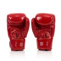 Fairtex Rękawice Bokserskie ze skóry naturalnej BGV19 Czerwone