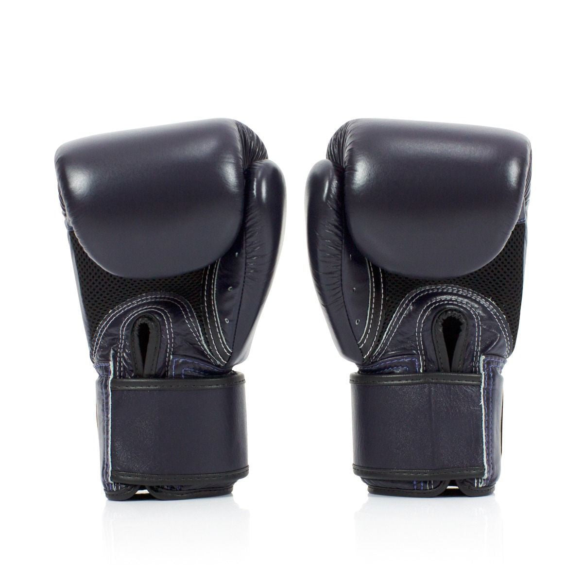 Fairtex Rękawice Bokserskie ze skóry naturalnej BGV1 Breathable Niebieskie