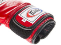 Fairtex Rękawice Bokserskie ze skóry naturalnej BGV1 Breathable Czerwone