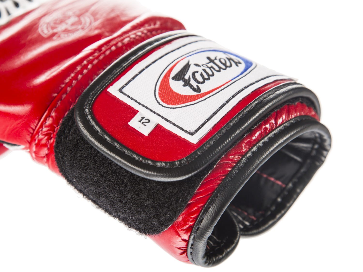 Fairtex Rękawice Bokserskie ze skóry naturalnej BGV1 Breathable Czerwone