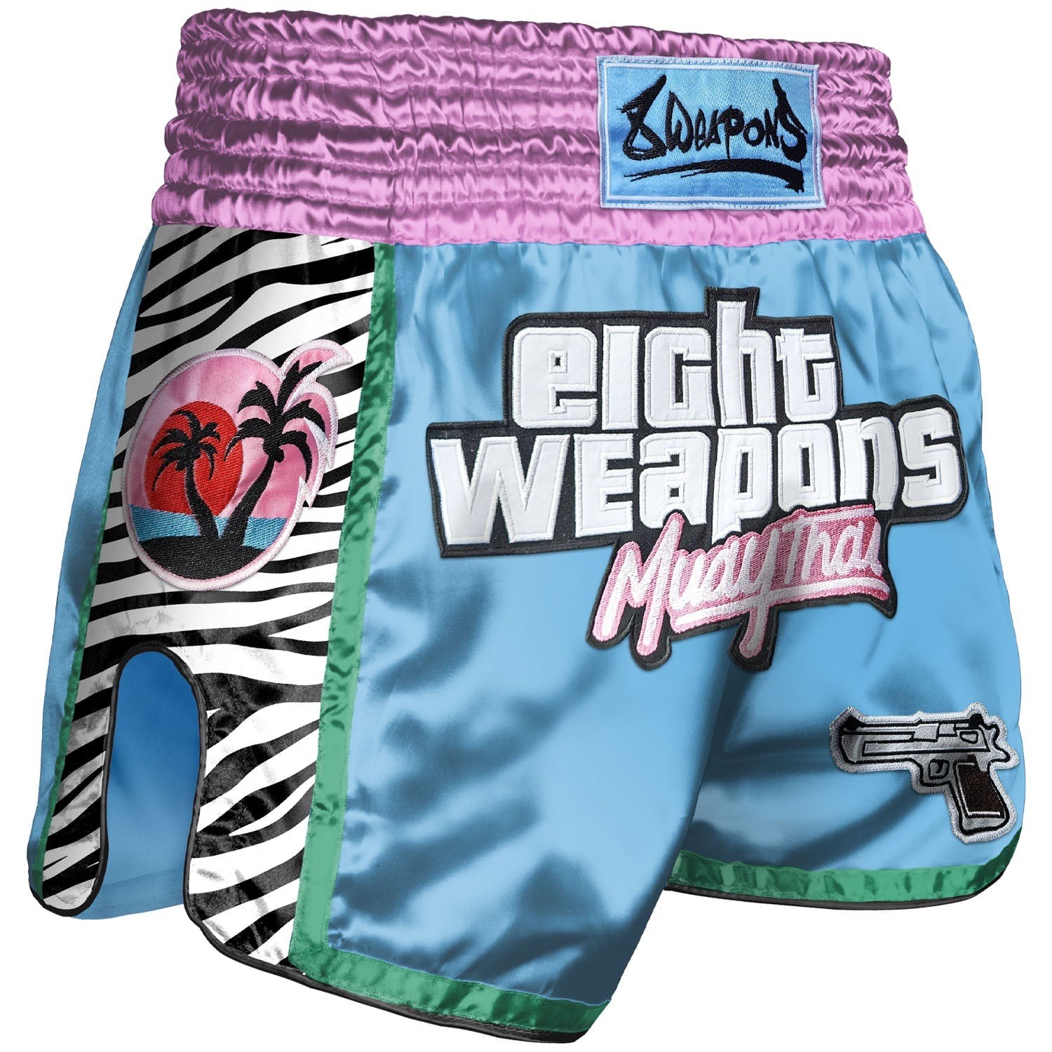 8 Weapons Spodenki Muay Thai Miami Thai