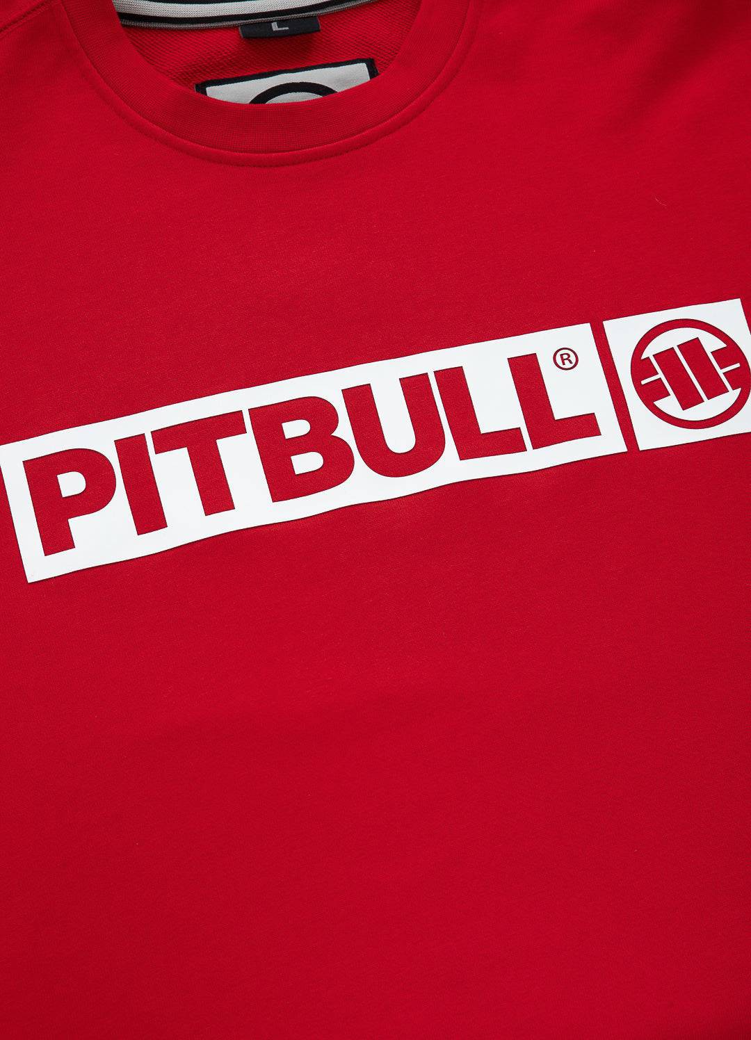Pitbull Bluza Crewneck Terry Hilltop Czerwona