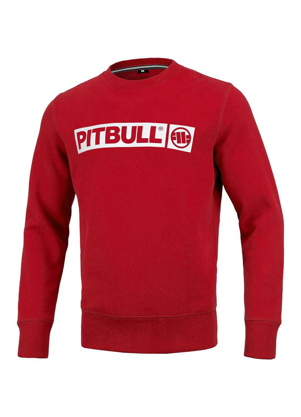 Pitbull Bluza Crewneck Terry Hilltop Czerwona