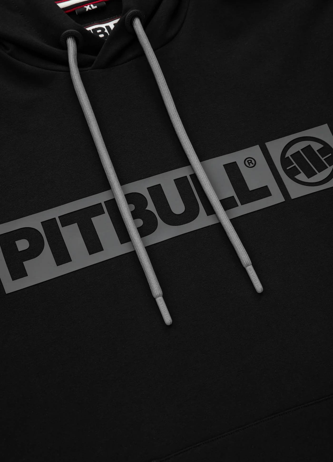 Pitbull Bluza z kapturem Terry Brighton Czarna