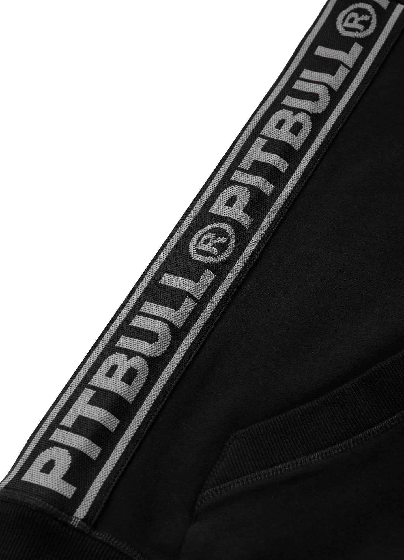 Pitbull Bluza z kapturem Terry Brighton Czarna