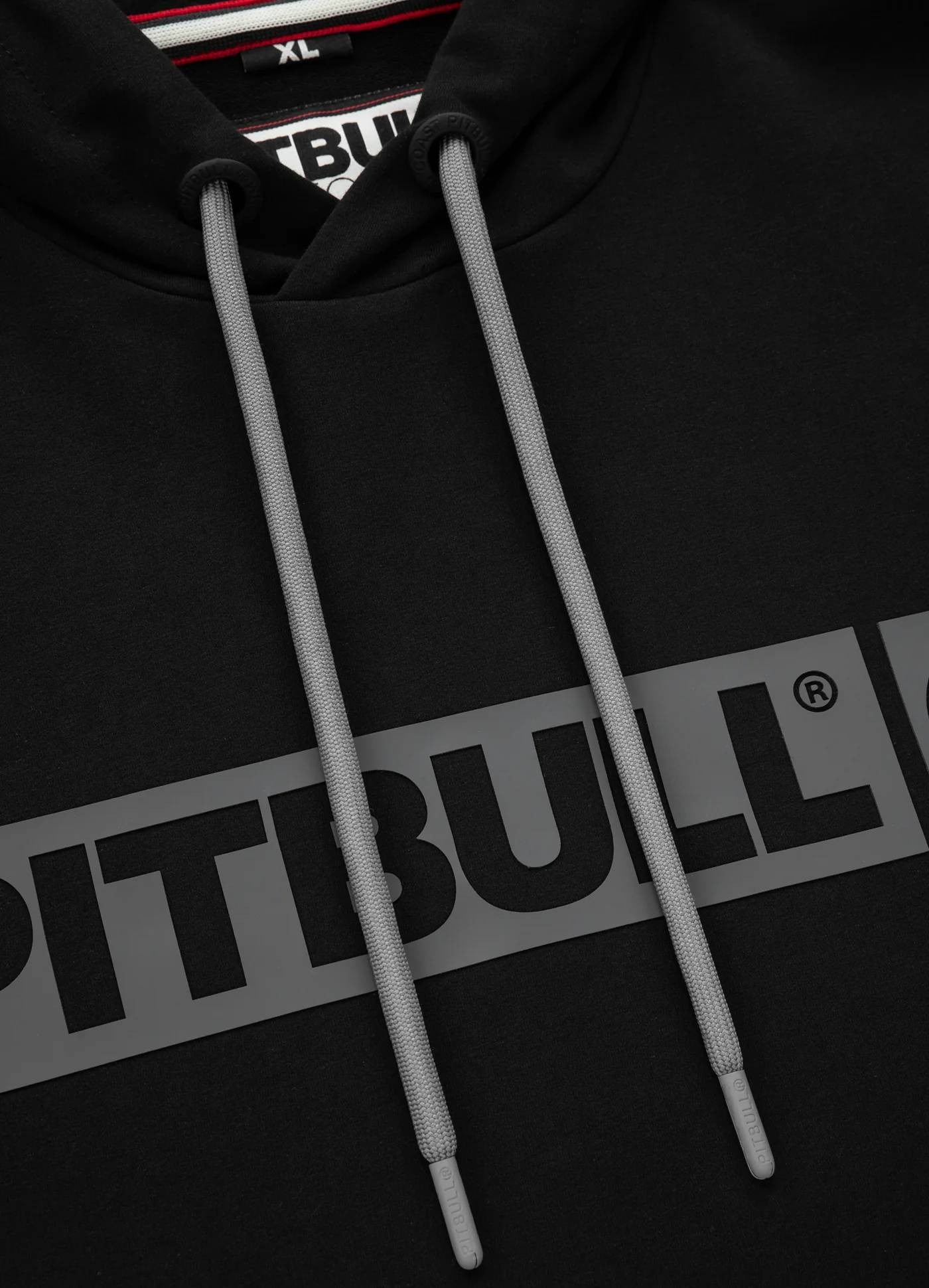 Pitbull Bluza z kapturem Terry Brighton Czarna