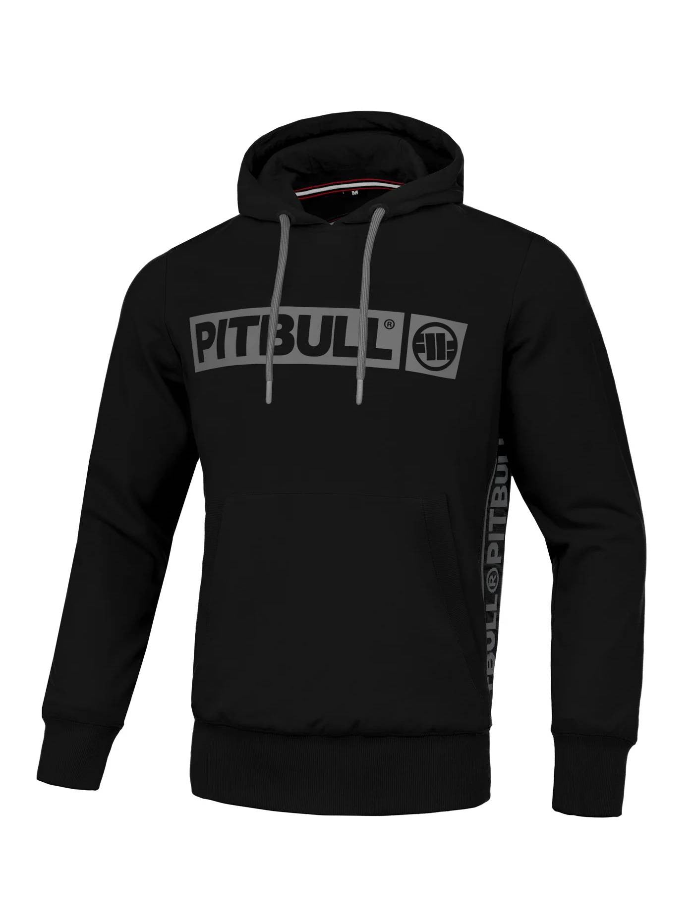 Pitbull Bluza z kapturem Terry Brighton Czarna