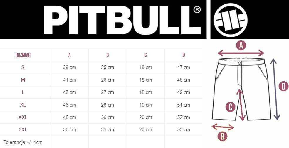 Pitbull spodenki dresowe Terry Small Logo Czarne