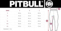 Pitbull Legginsy Treningowe Męskie Performance New Logo Czarne