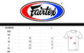 Fairtex T-shirt TS4 Czarny