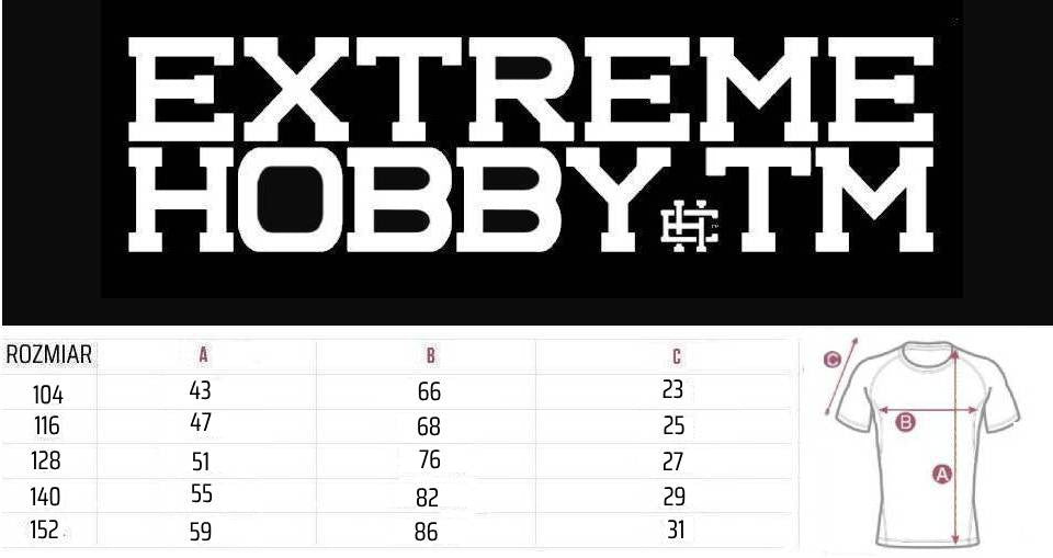 Extreme Hobby Rashguard Dziecięcy Bull&Bear Krótki Rękaw
