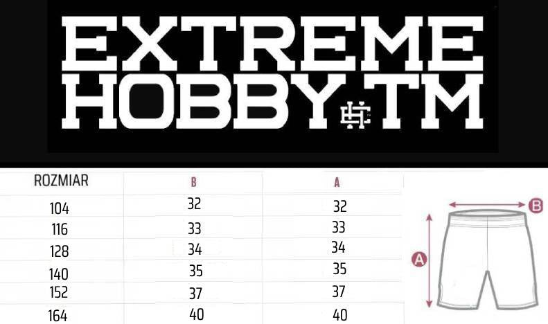 Extreme Hobby Spodenki Dziecięce Athletic Bone Crusher