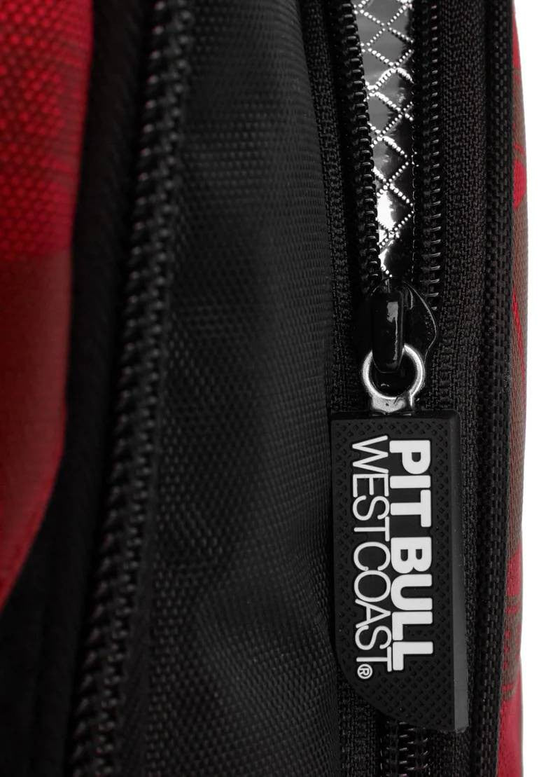 Pitbull Plecak Duży Logo Czerwony